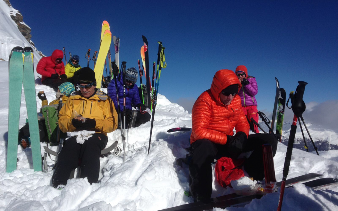 Sortie en ski de randonnée  La Louèrette 3.02.2018